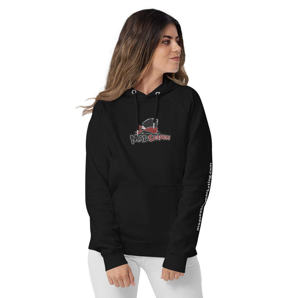 MAD SEASON Unisex eco raglan hoodie