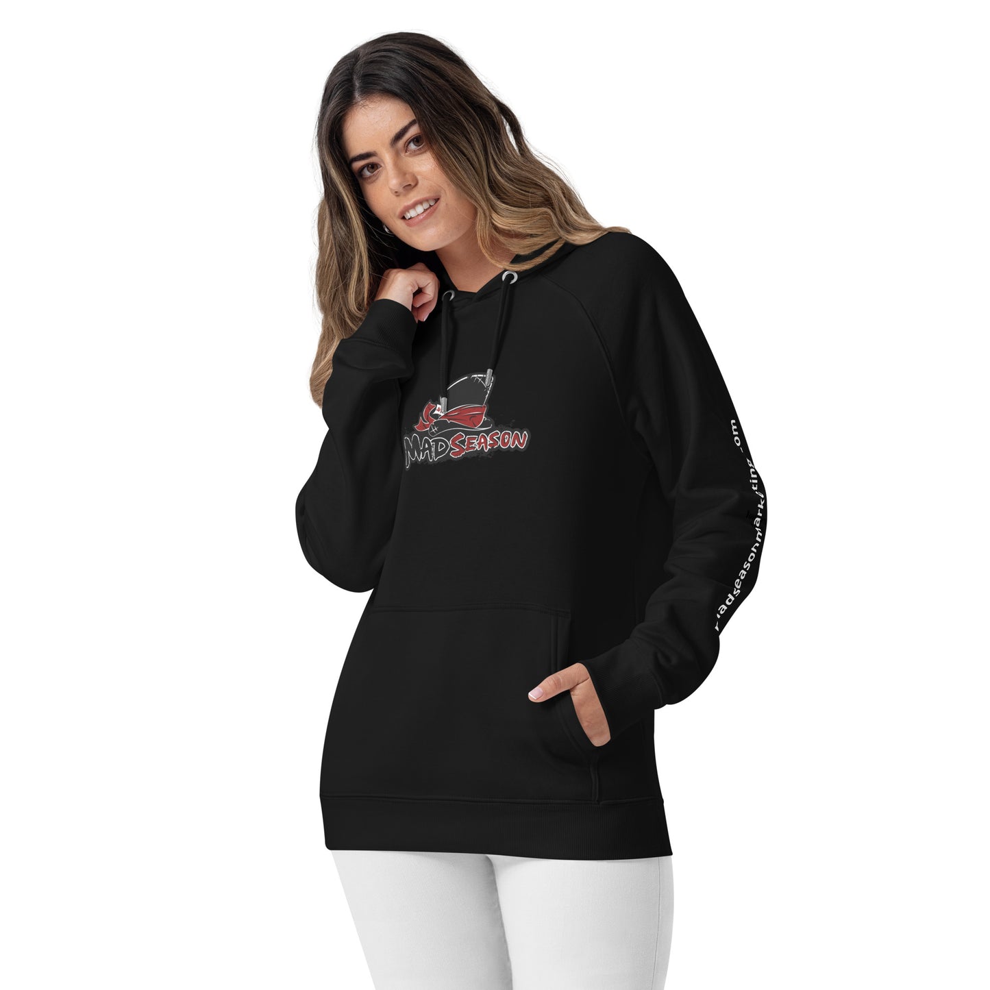 
                  
                    MAD SEASON Unisex eco raglan hoodie
                  
                