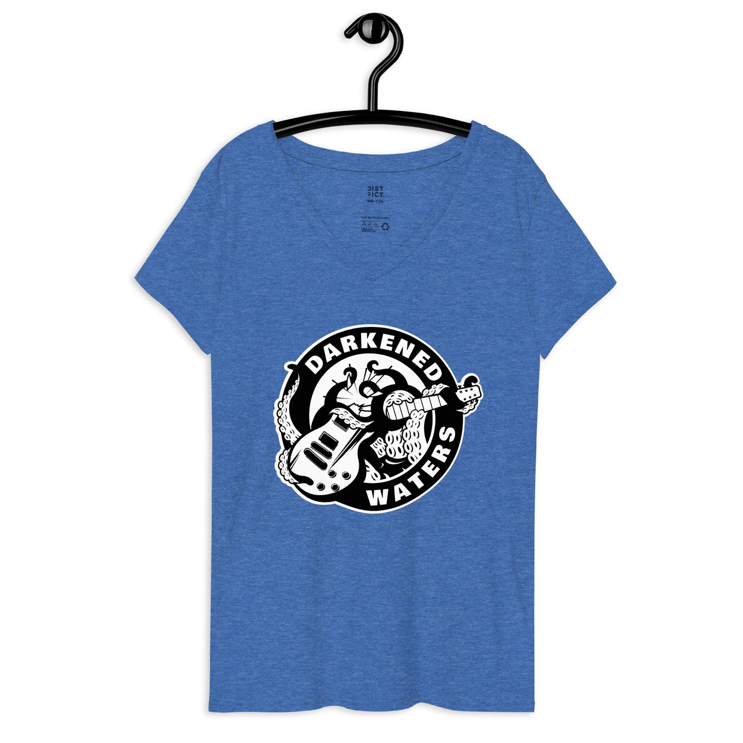 
                  
                    DARKENED WATERS | Women’s recycled v-neck t-shirt
                  
                