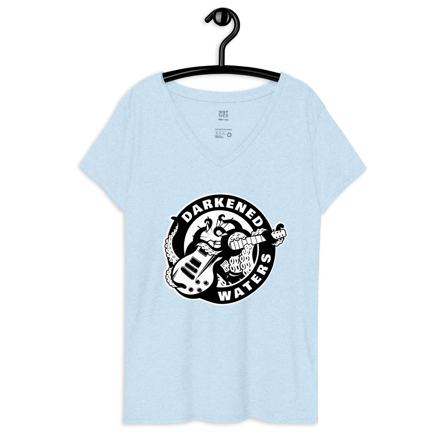 
                  
                    DARKENED WATERS | Women’s recycled v-neck t-shirt
                  
                