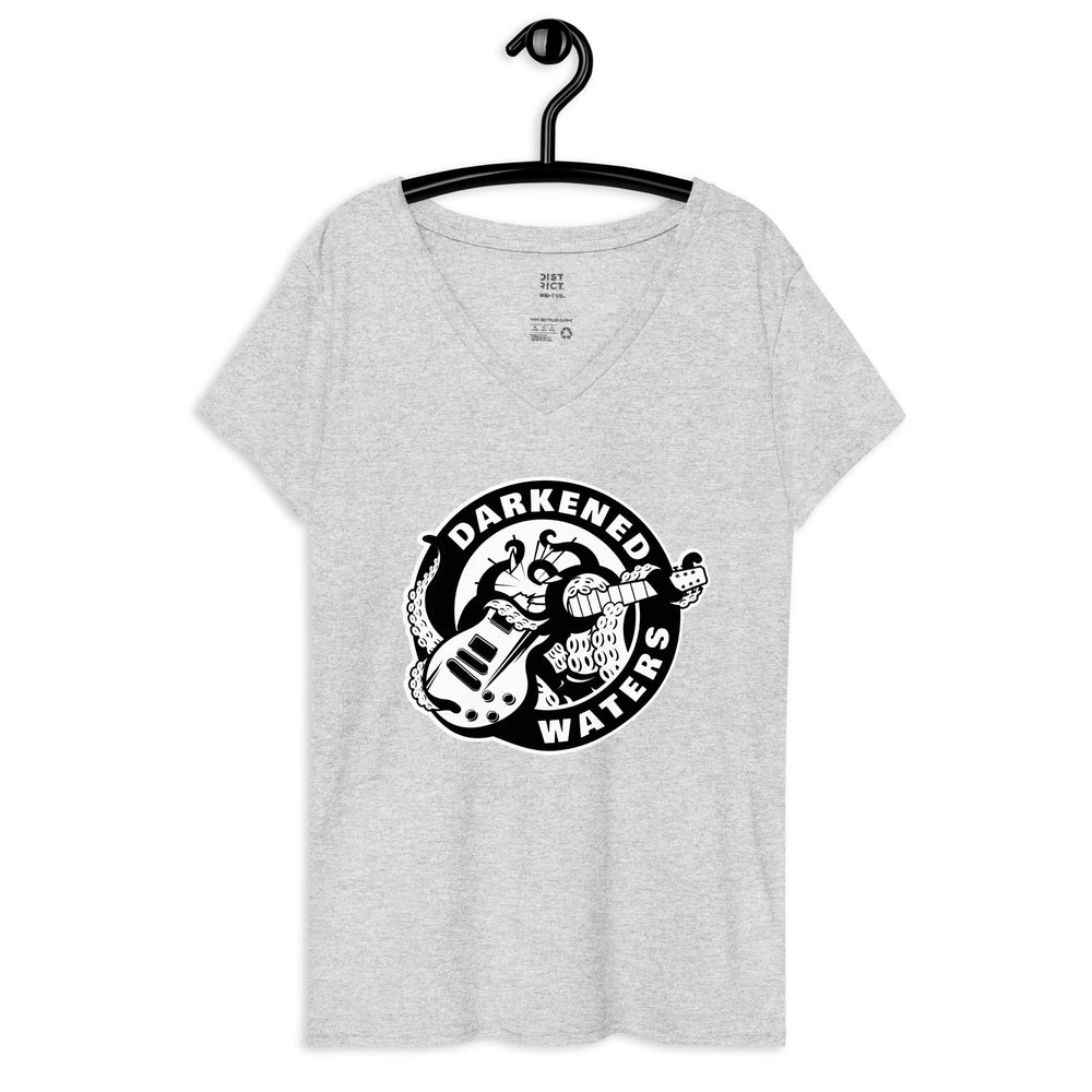 
                  
                    DARKENED WATERS | Women’s recycled v-neck t-shirt
                  
                